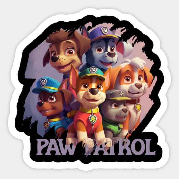 PAW Patrol The Mighty Sticker by Pixy Official